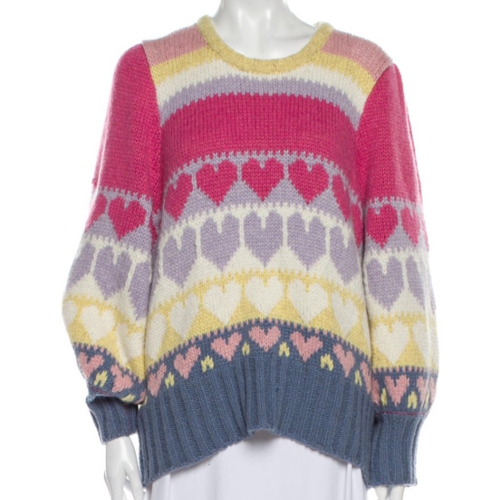 Loveshackfancy Heart Sweater